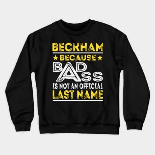 BECKHAM Crewneck Sweatshirt